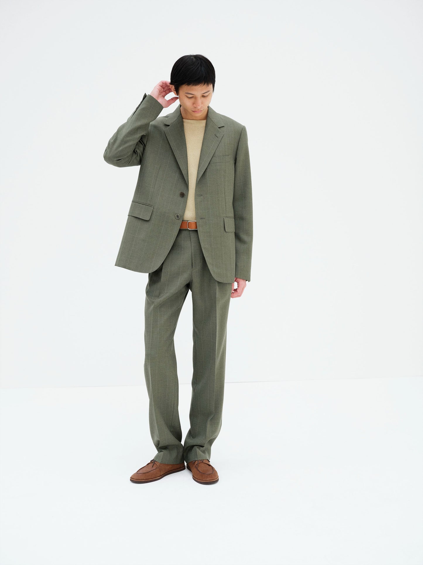 AURALEE 26AW BLUEFACED WOOL JACKET