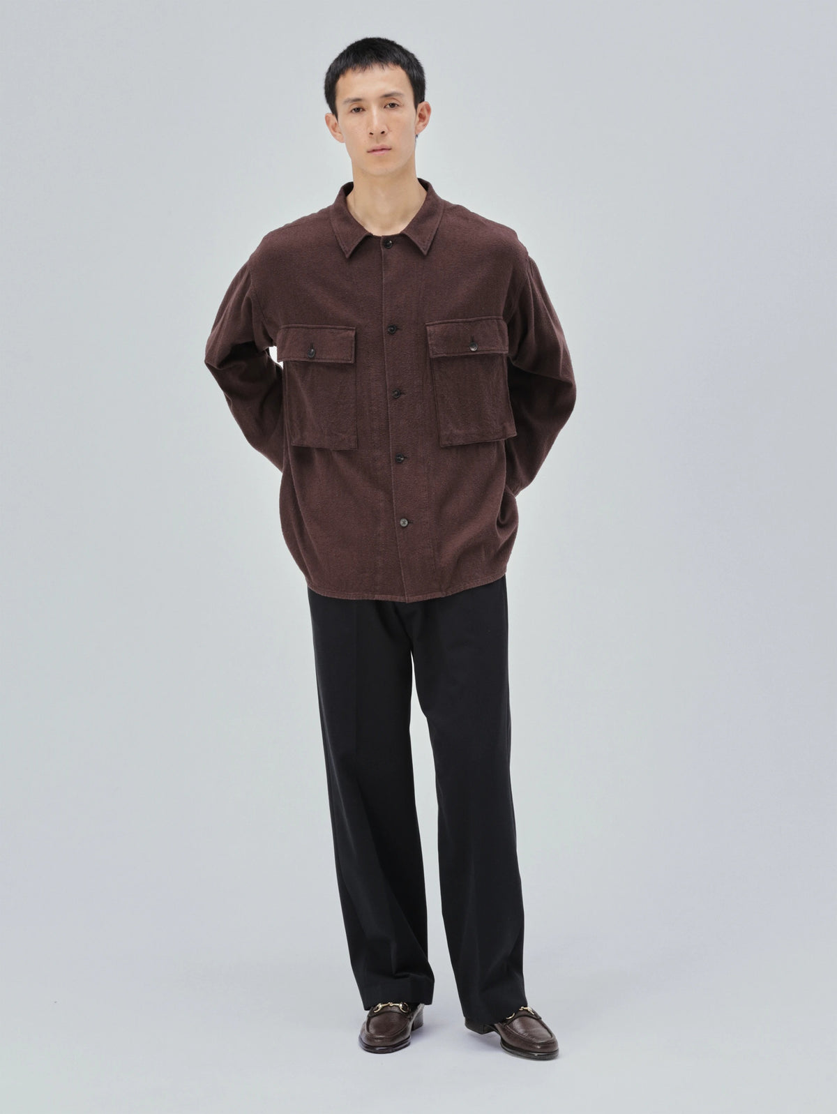 KAPTAIN SUNSHINE 26AW Silk Flannel Field Shirt Jacket