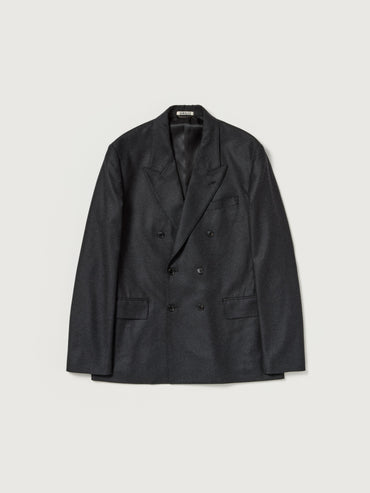 AURALEE 26AW WOOL FULLING FLANNEL DOUBLE-BREASTED JACKET