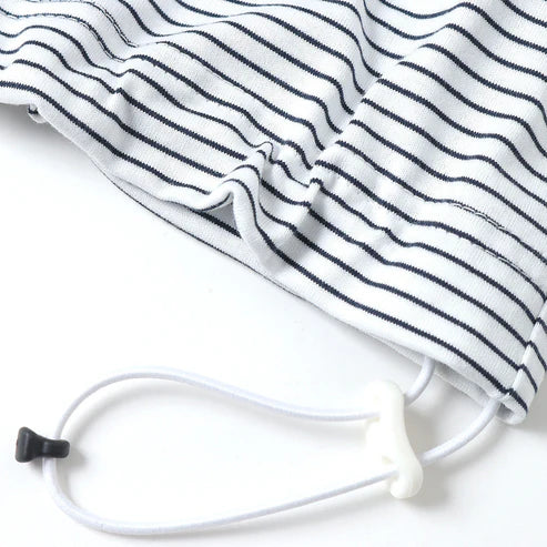 is-ness / BALLOON BORDER SHORT SLEEVE T-SHIRT