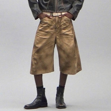 NVRFRGT 25SS 3D Twisted Jorts