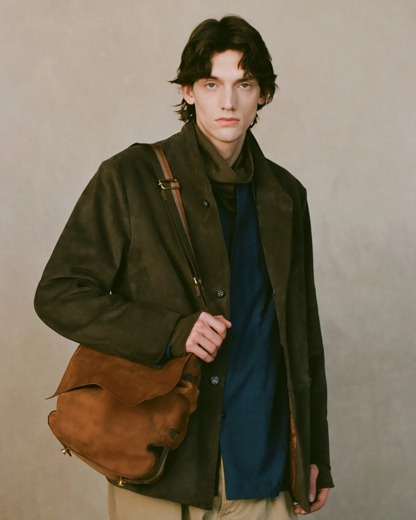 NICENESS 25AW CASABLANCAS / Cow Suede Hunting Teba Jacket