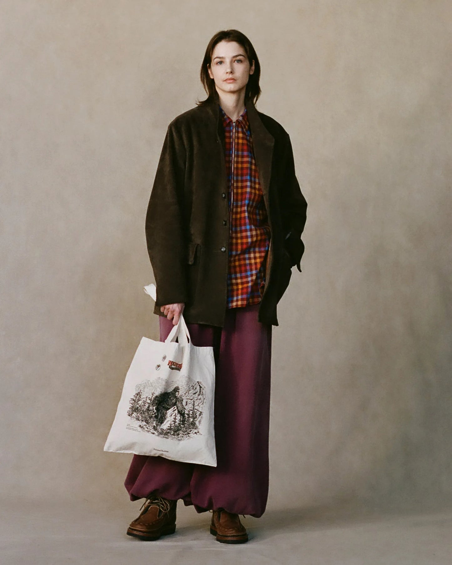 NICENESS 25AW CASABLANCAS / Cow Suede Hunting Teba Jacket