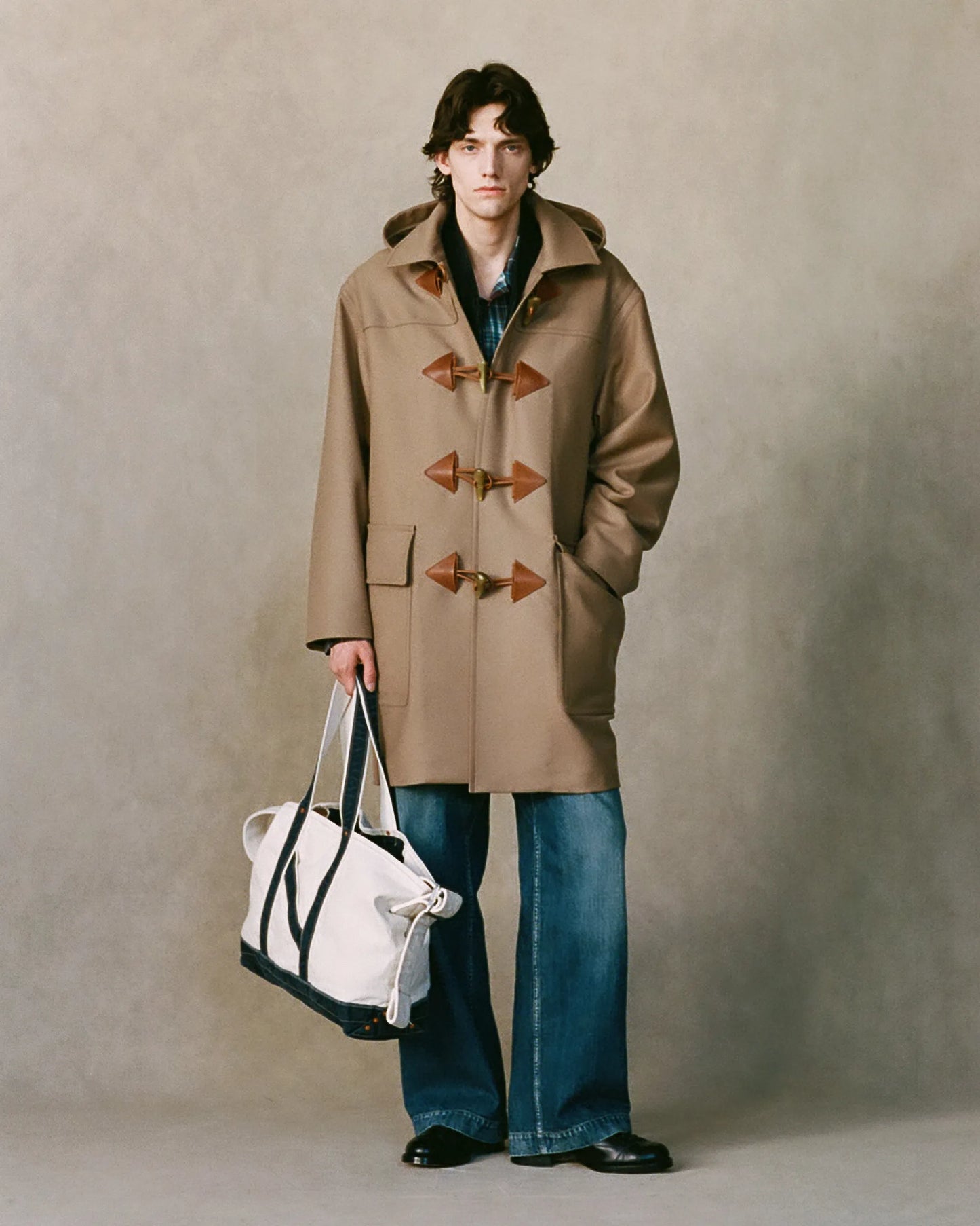 NICENESS 25AW L.LESH / Canvas Shoulder Strap Bag