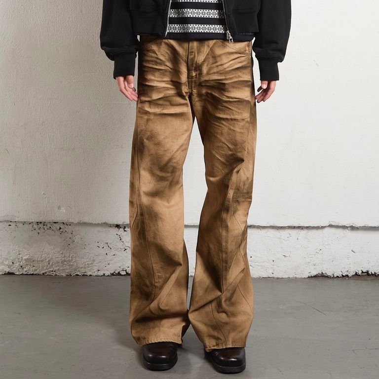 NVRFRGT 25SS 3D Twisted Jeans 2.0