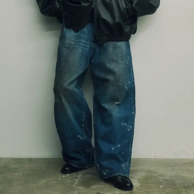 ssstein 25AW Baggy Denim Jeans