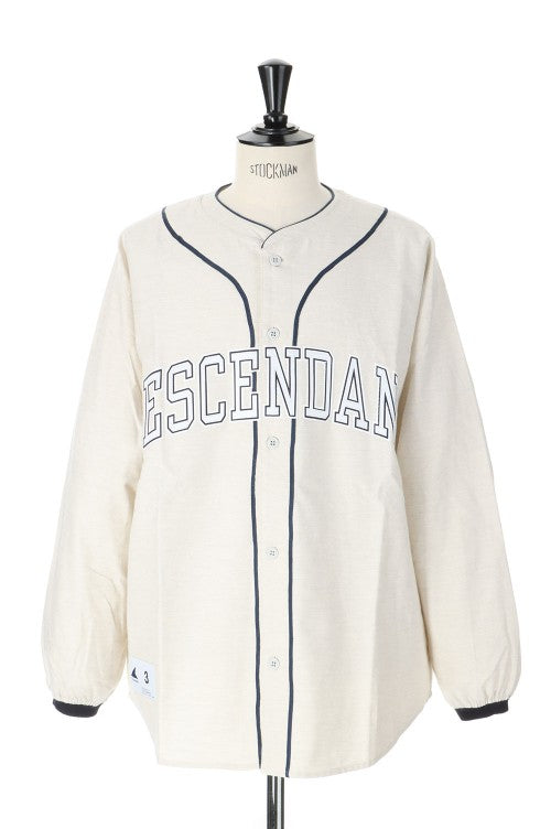 トップス DESCENDANT BLEEK BASEBALL LS SHIRT Descendant 22AW BLEEK BASEBALL LS SHIRT – Vintage Concept Store