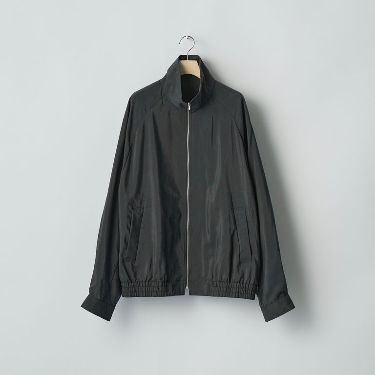 ssstein 25AW Silk/Nylon Zip Up Blouson