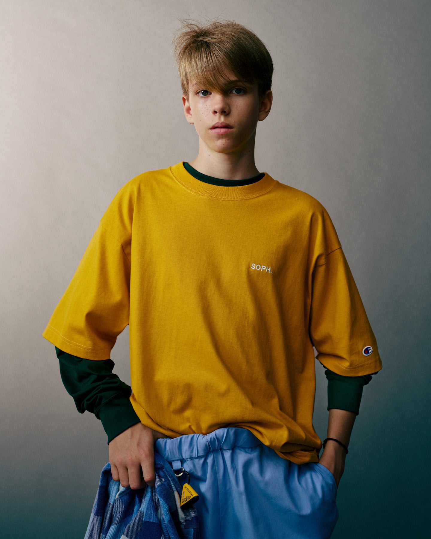 SOPH. x Champion BASIC TEE