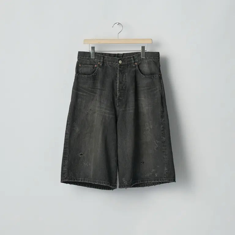 ssstein 25AW Baggy Denim Shorts