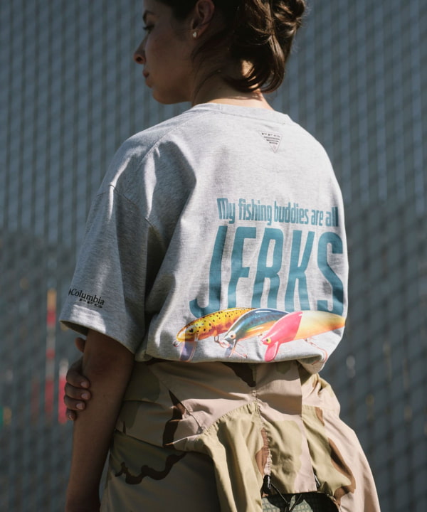 BEAMS x Columbia / GRAPHIC TEE