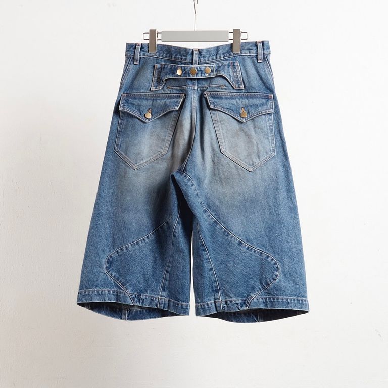 NVRFRGT 25SS 3D Twisted Jorts