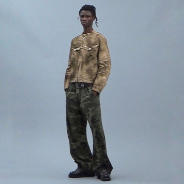 NVRFRGT 25SS Denim Motorcycle Jacket