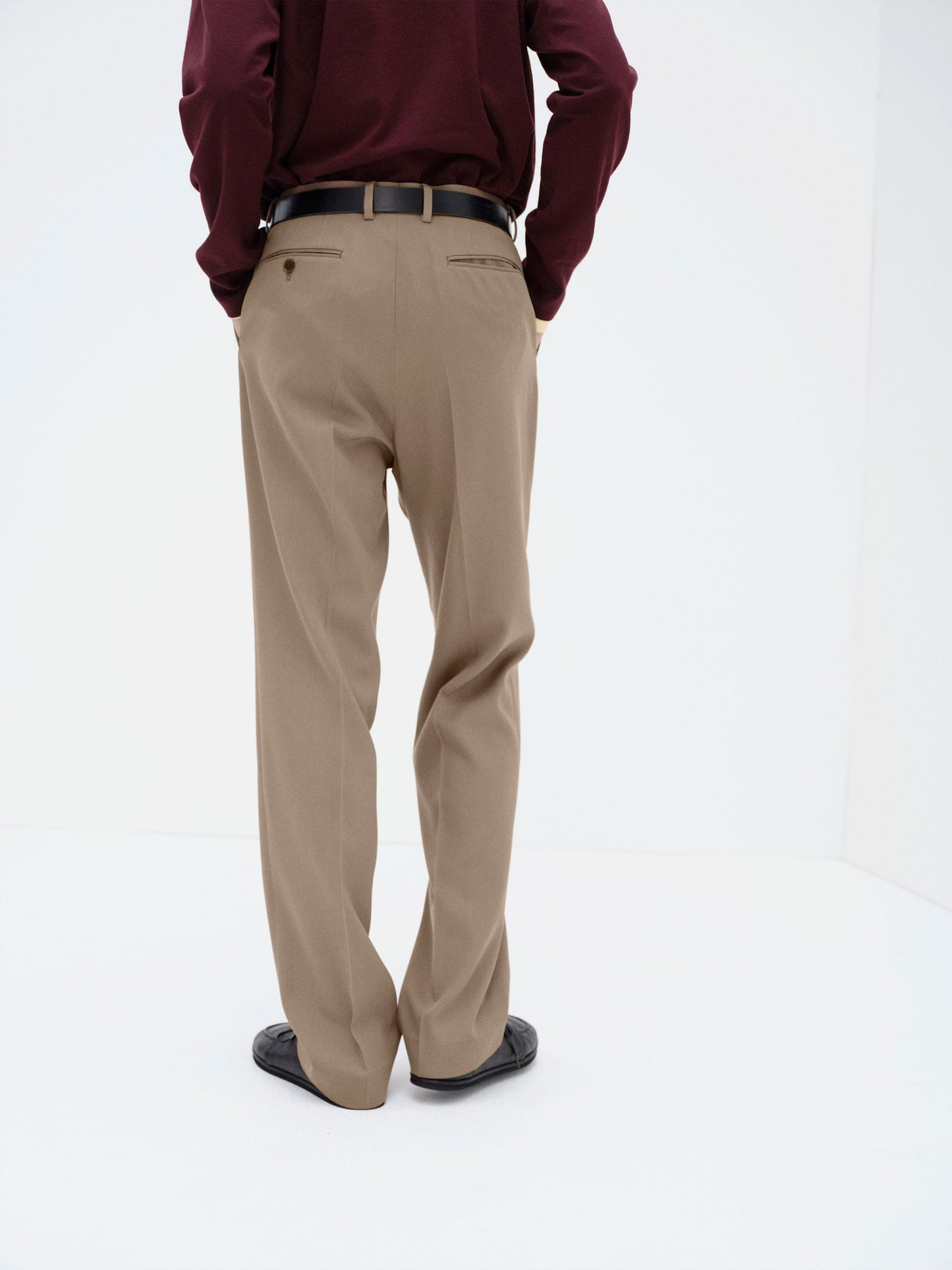 AURALEE 26AW LIGHT WOOL MAX GABARDINE SLACKS
