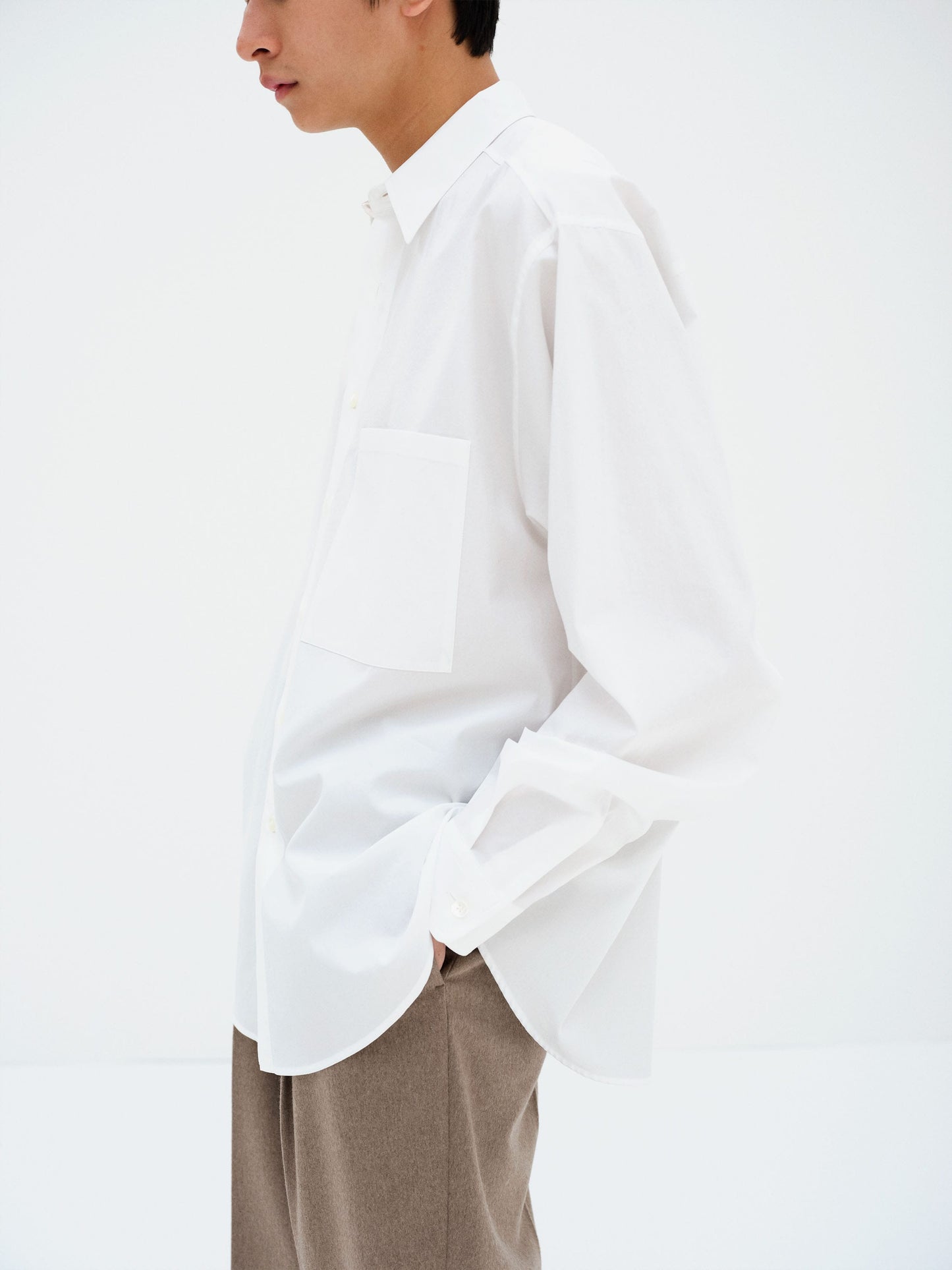 AURALEE 26AW WASHED FINX TWILL BIG SHIRT