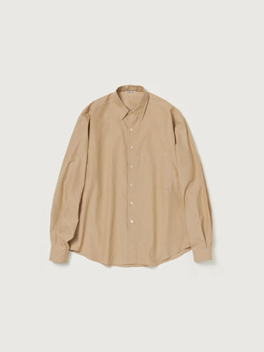 AURALEE 26AW WASHED FINX TWILL BIG SHIRT