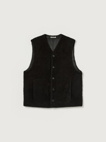 AURALEE 26AW MERINO MOUTON VEST