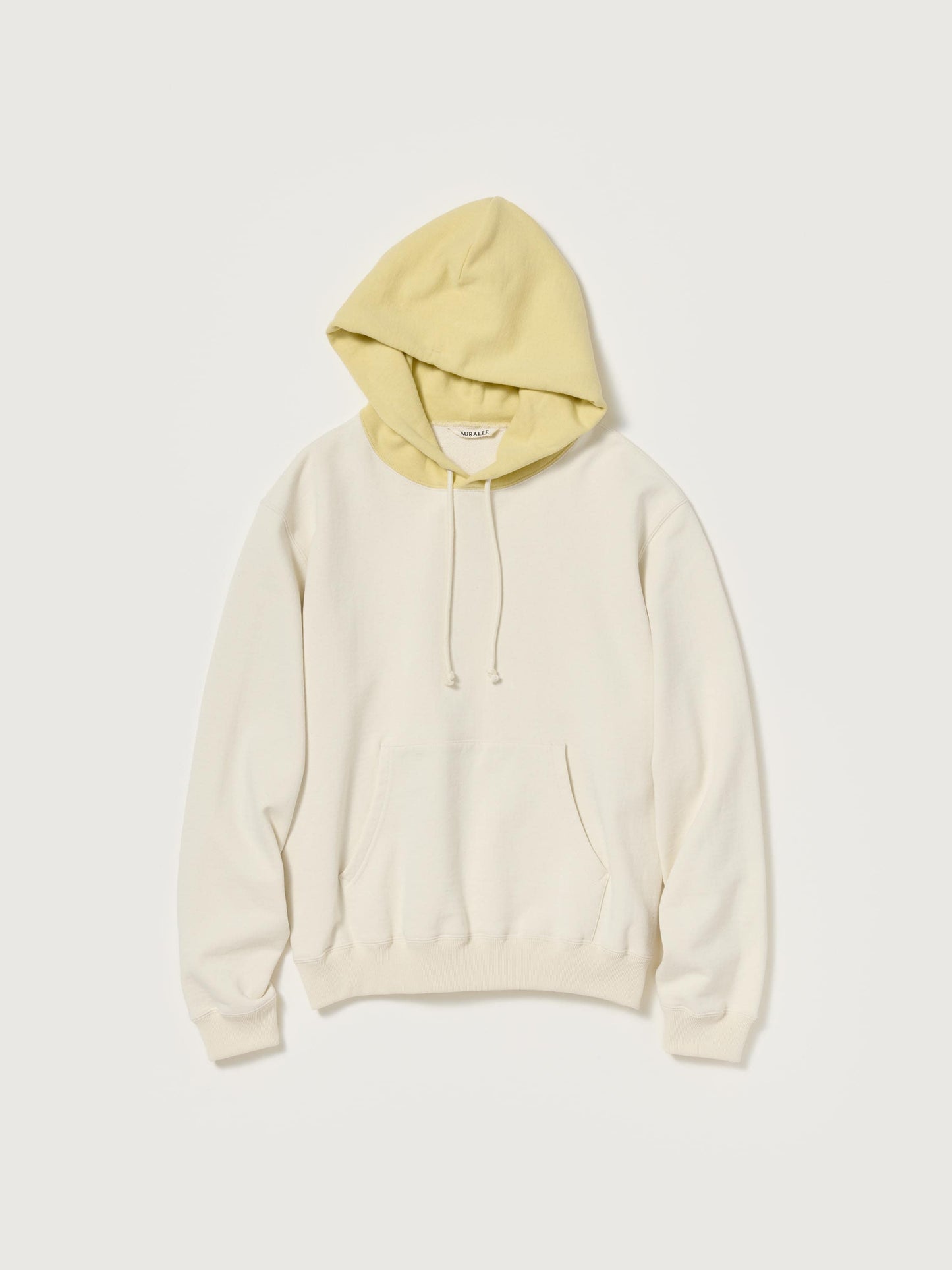 AURALEE 26SS SMOOTH SOFT BD SWEAT P/O PARKA