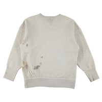 BOWWOW 26AW REPAIRED DOUBLE V SWEATSHIRT
