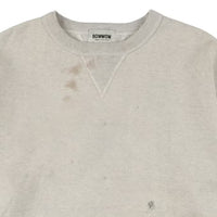 BOWWOW 26AW REPAIRED DOUBLE V SWEATSHIRT