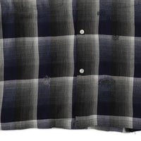 BOWWOW 26AW CHECK RAYON SHIRT