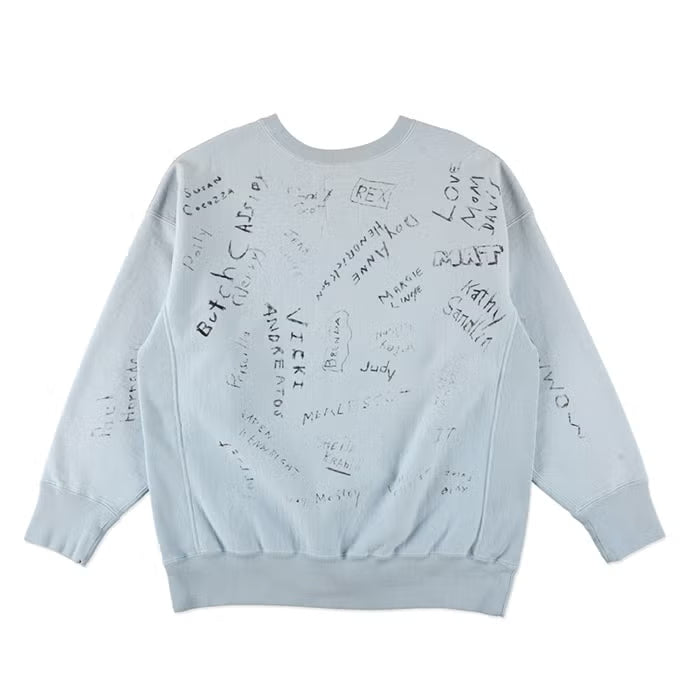 BOWWOW 26AW HANDWRITTEN MEMORIAL SWEATSHIRT