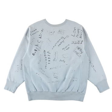 BOWWOW 26AW HANDWRITTEN MEMORIAL SWEATSHIRT