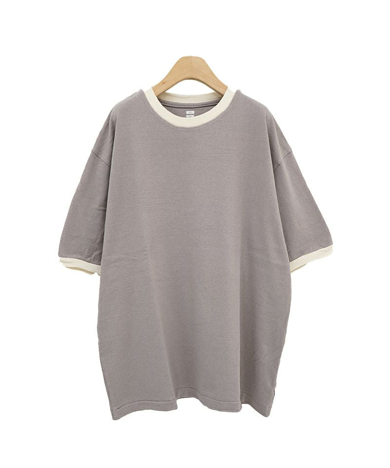 blurhms 25SS CO/SILK NEP RINGER TEE