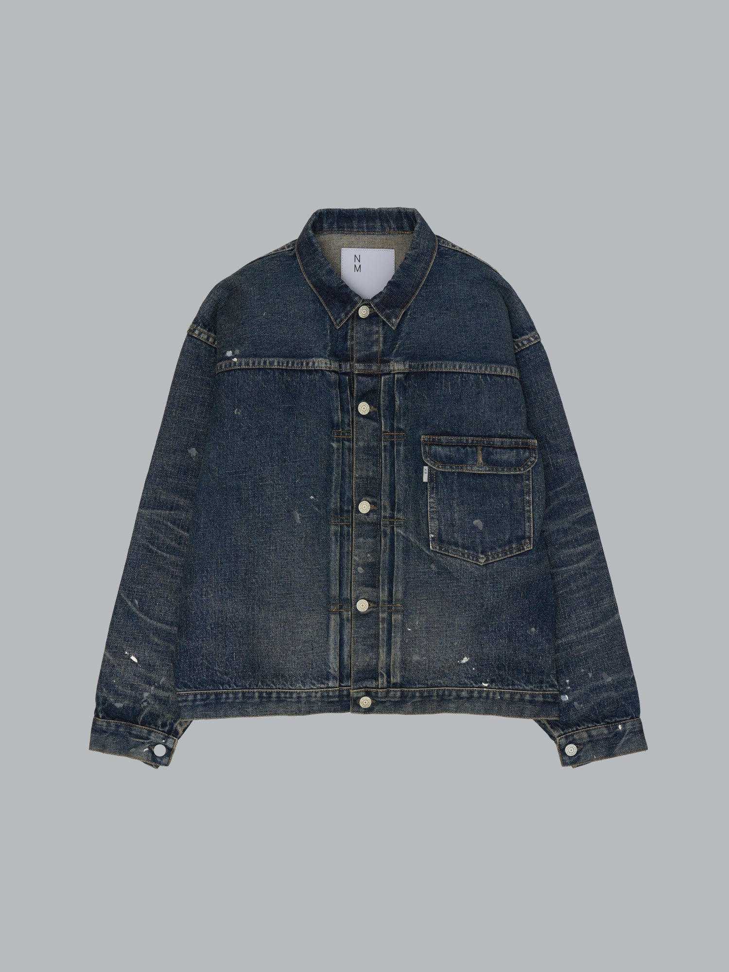 【即完売品】New Manual LV T-BACK DENIM JACKET New Manual – Vintage Concept Store
