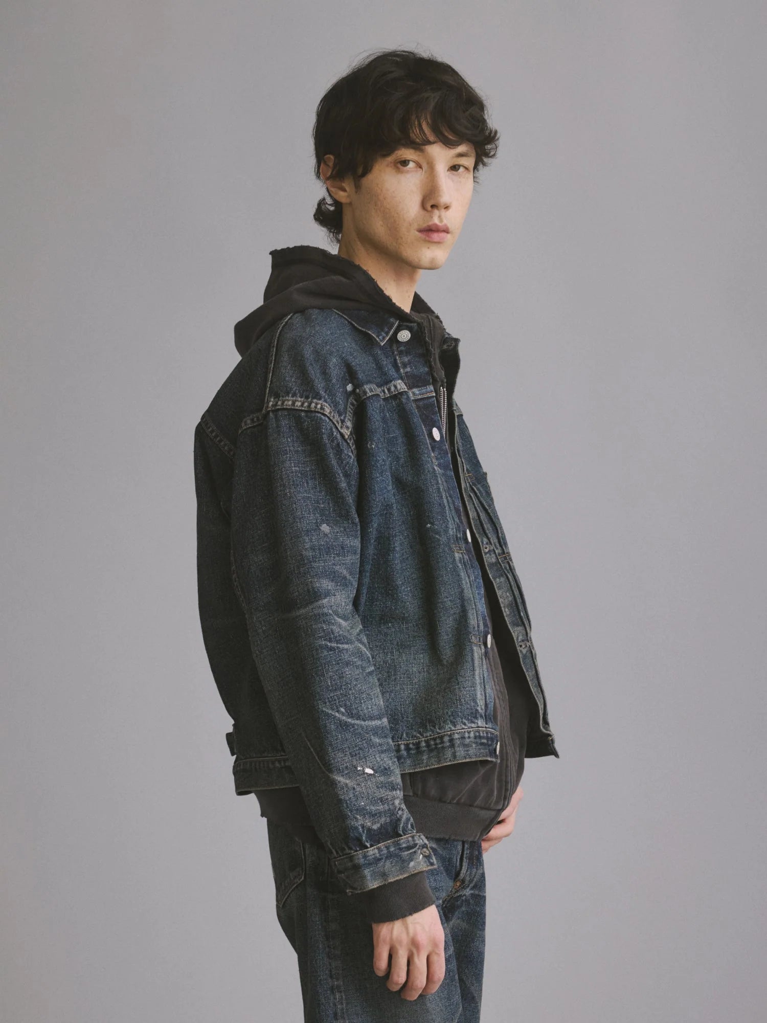 New Manual #001 T-BACK DENIM JACKET 伊勢丹 T-BACK DENIM New