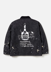 NEIGHBORHOOD 24AW CORDUROY COLLAR WASHED COVERALL JACKET