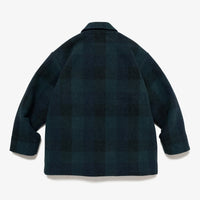 DESCENDANT 24AW CLAIRTON PLAID JACKET