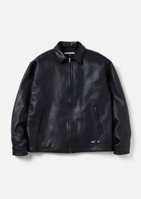 NEIGHBORHOOD 24AW LEATHER ZIP WORK JACKET