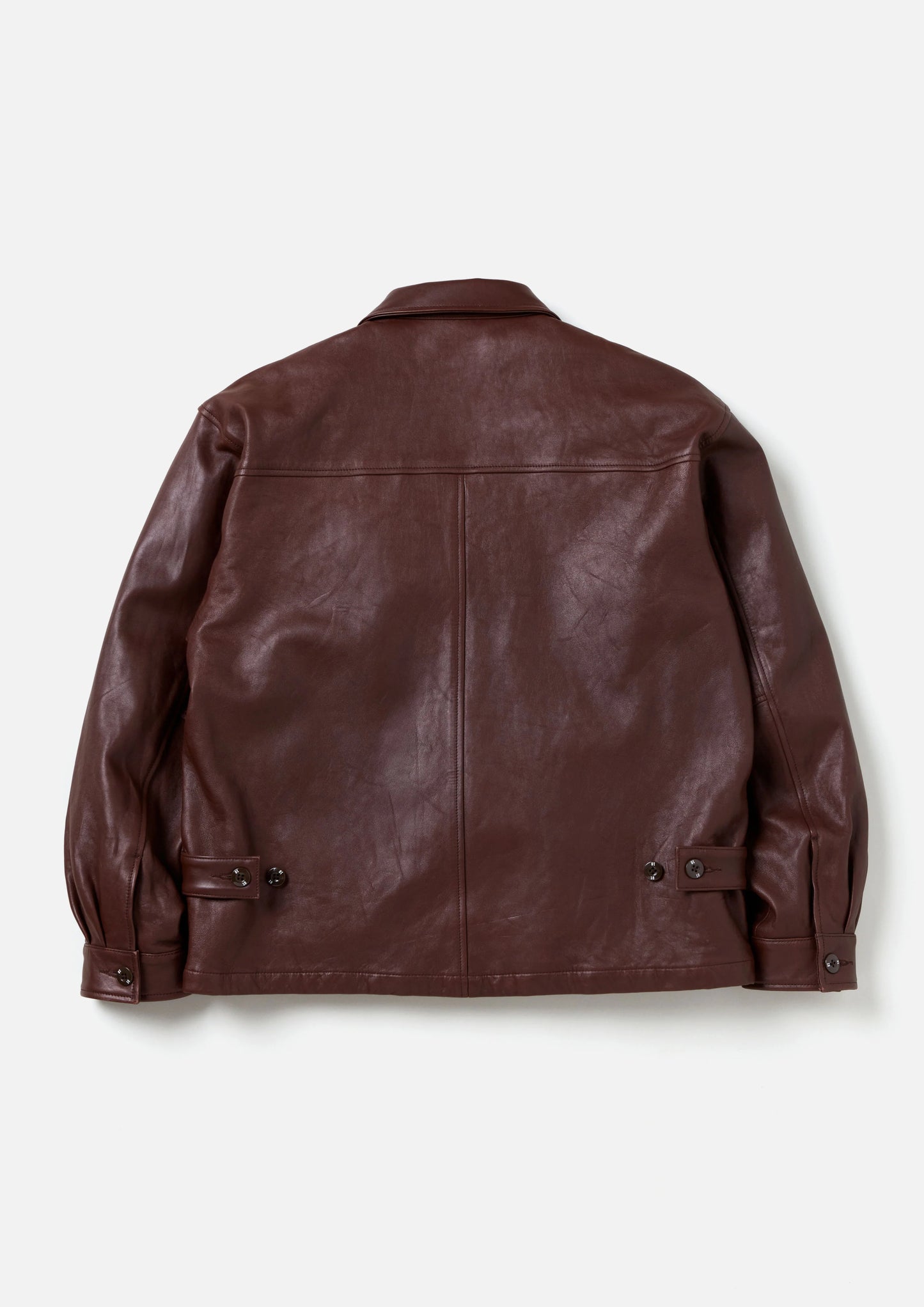 NEIGHBORHOOD 24AW LEATHER ZIP WORK JACKET