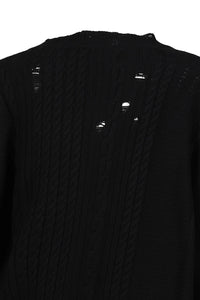 ENFANTS RICHES DÉPRIMÉS / ASYMMETRICAL CARDIGAN
