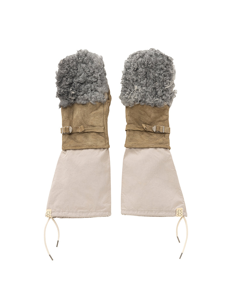 visvim 24AW MUSHER SUEDE MITTENS