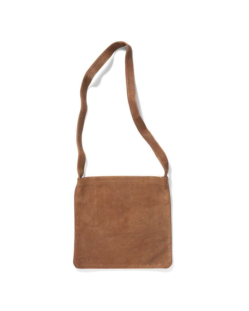 visvim 24AW LEATHER MUSETTE BAG DMGD