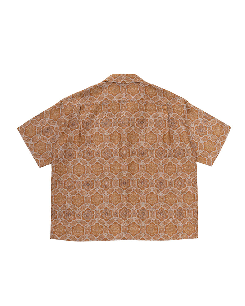 visvim 24AW COPA SHIRT S/S JACQUARD (SILK)