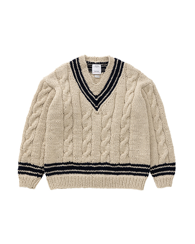 visvim 24AW V-COLLEGIUM HAND-KNIT