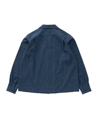 visvim 25AW KEESEY SHIRT STRIPES L/S