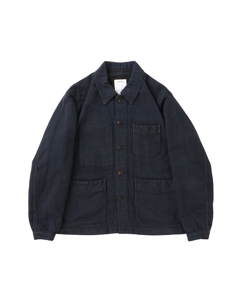 visvim 25AW TRAVAIL COVERALL MOLESKIN DMGD