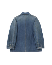VISVIM MOTORS CLUB / SS COVERALL JKT DMGD