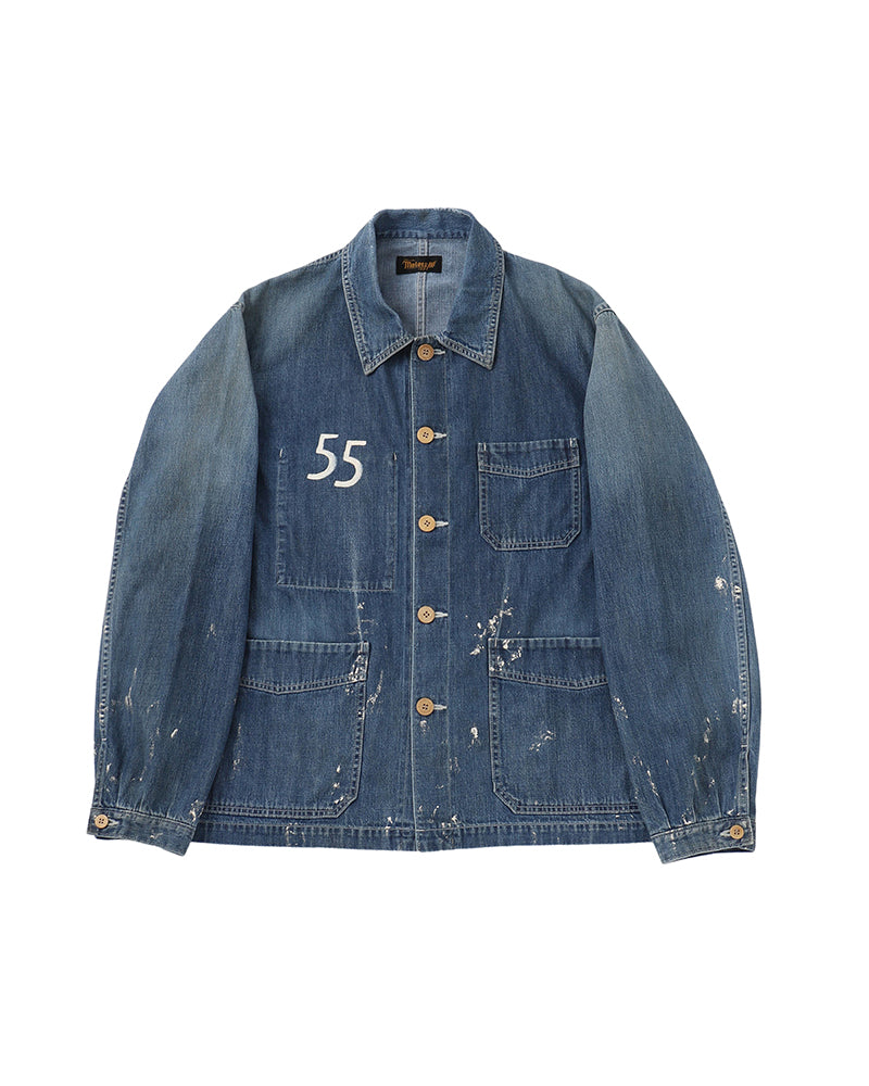 VISVIM MOTORS CLUB / SS TRAVAIL COVERALL DMGD