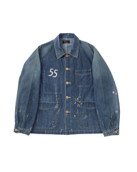 VISVIM MOTORS CLUB / SS TRAVAIL COVERALL DMGD