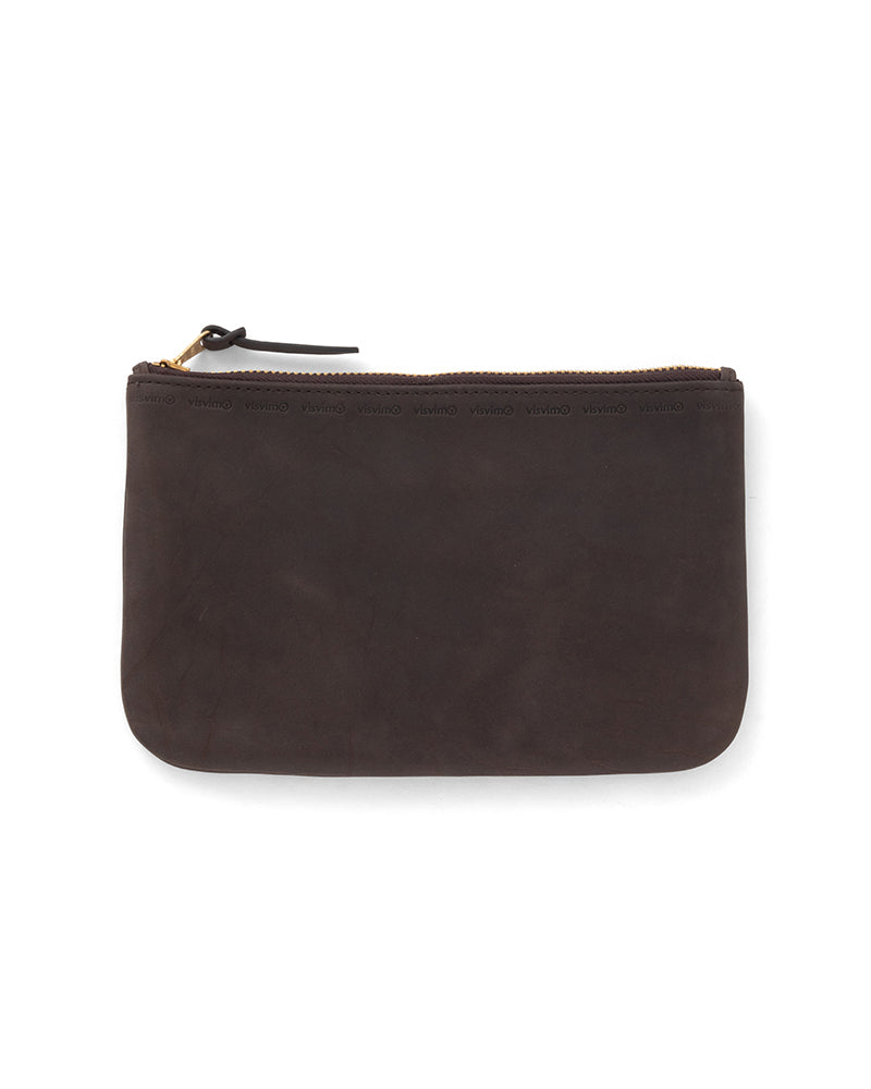 visvim 26SS LEATHER TRAVEL POUCH
