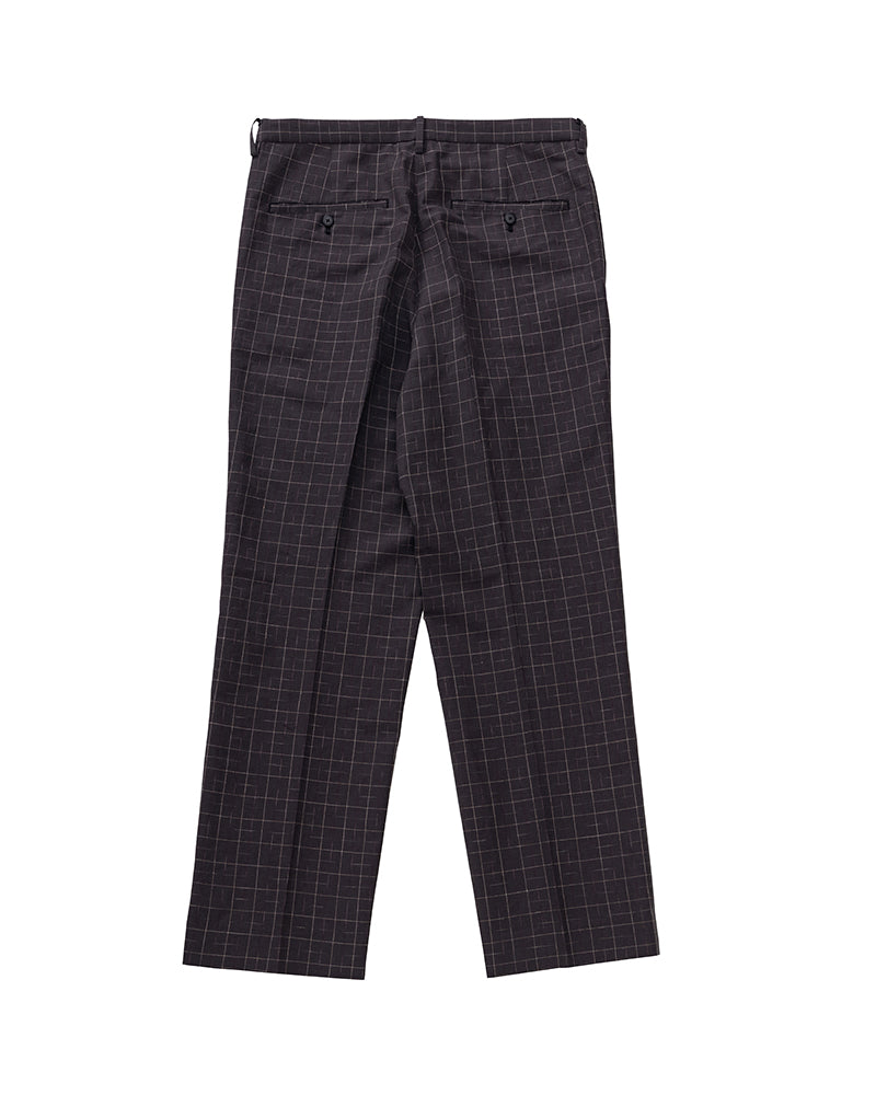 visvim 26SS WALKER SLACKS SANTOME CHECK