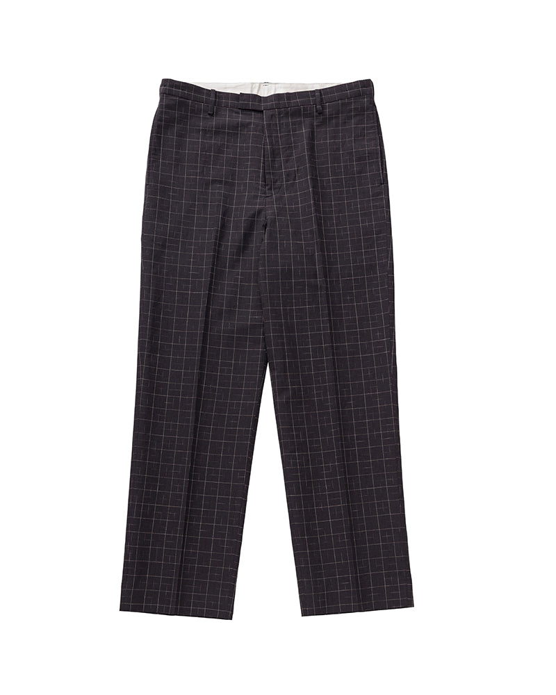 visvim 26SS WALKER SLACKS SANTOME CHECK