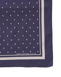 visvim 26SS SPOT BANDANA (C/SI CHAMBRAY) DMGD