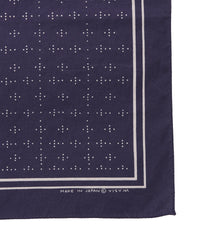 visvim 26SS SPOT BANDANA (C/SI CHAMBRAY) DMGD