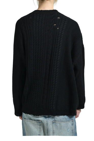 ENFANTS RICHES DÉPRIMÉS / ASYMMETRICAL CARDIGAN